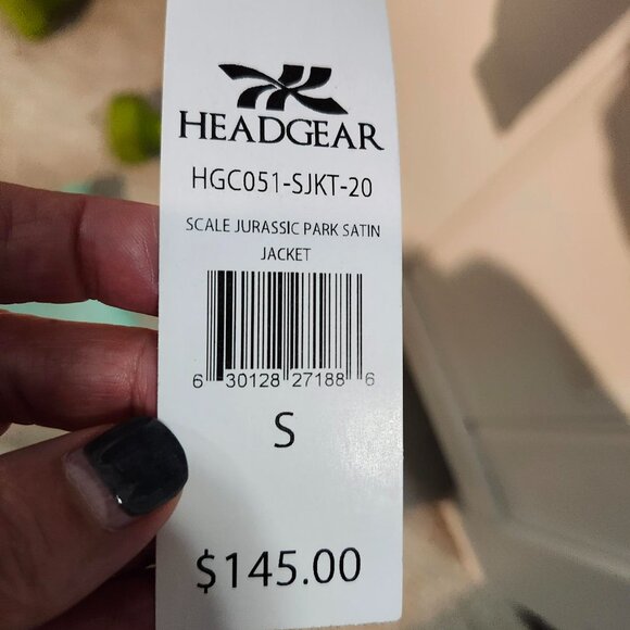 Jurassic Park Satin Bomber Jacket Brand New - Picture 5 of 5